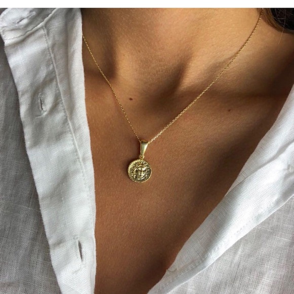 Mini Vintage Coin Necklace - Picture 2 of 2